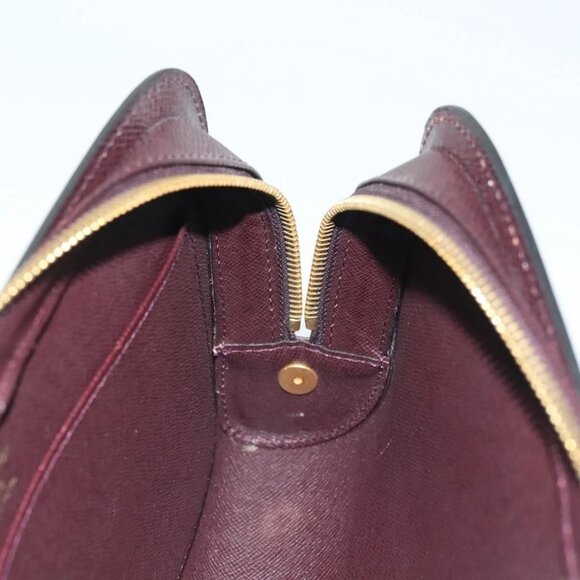 LOUIS VUITTON Taiga Baikal Clutch Bag Acajou M30186 LV Auth 139252 - Picture 13 of 16